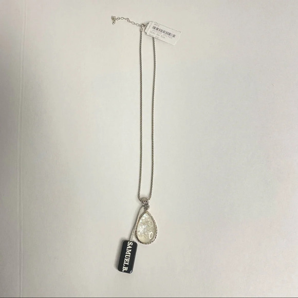 NWT Samuel B Opal Pendant Necklace - Picture 2 of 3